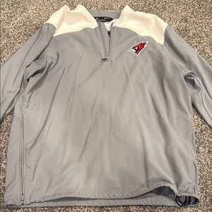 Under Armour Gray and White Lightweight Jacket